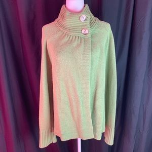 Old Navy pale green wrap sweater with tags XL